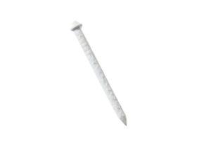 White decorative nails