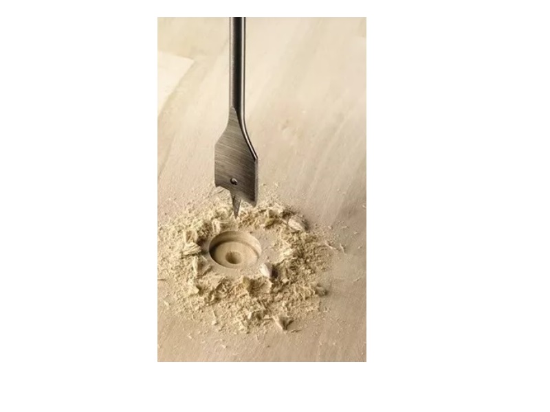 Barrena de paleta 3/8 in