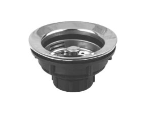 Plastic sink strainer