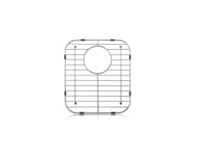 14.2 in x 12.6 in chrome bottom grid for kitchen sink FRU201