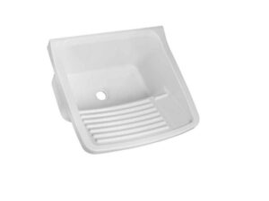 40L big plastic wall utility sink - 21 in x 18 in