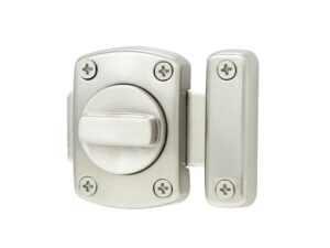 Toledo satin nickel drawer lock - TDL02SN
