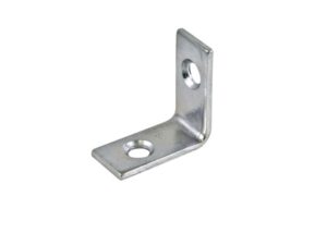 1-1/2 in zinc plated corner brace, each