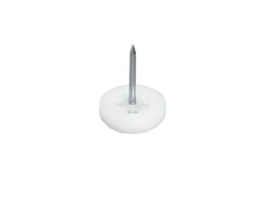 Furniture Glide, plastic, white, 3/4 in - 650.02.191 - 3392-W - 650.02.226
