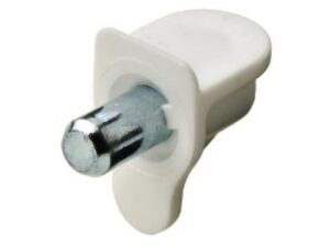 Shelf Support, plastic, white, 5mm - 282-WH - 282.12.705