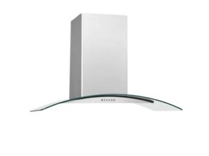 36 in Island Glass Extractor Hood