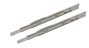 Full extension push-to-open ball bearing slide 16 in