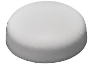 Snap Cap, plastic, white, #8 screw - 045.06.709
