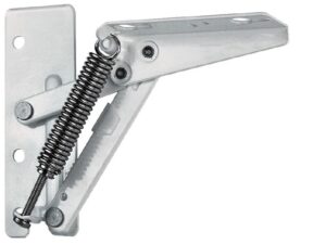 Swingtop, with spring, right hand, steel, white, 75/90 - 372.49.700