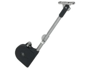 Lid Stay, steel, nickel plated, black, 200mm - 365.31.300