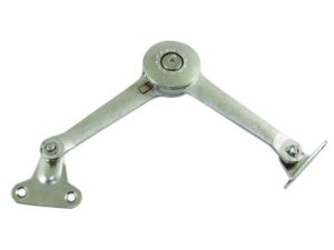 Scissors hinges non-handed, for up or down door open