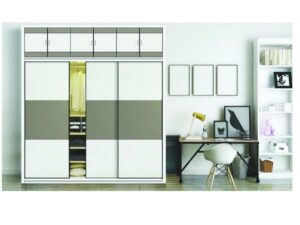 RIeles superior e inferior de 9 ft 10 in para sistema de puertas corredizas marca Imex SL-T312C