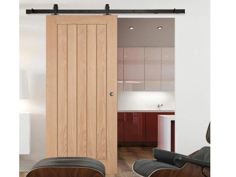 Corredera para Barn Door, montaje en superficie con riel plano - 56004