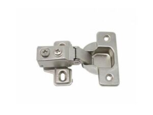 Slide-on face frame hinge, 5/8 in, plate included, 1 pair