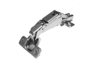 Soft-Close clip-on Hinge, 205° Opening Angle, plate included, 1 pair
