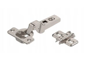 Blum soft close Clip-on Half Overlay Screw-On Cabinet Door Hinges with 100-Degree Opening Angle - 71M2650