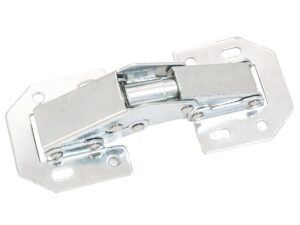 Easy On Hinge, 90 degree, self closing, steel, zinc plated, per pair - 343.33.920