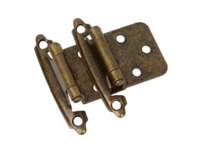 Gozne antiguo exterior para gabinete color bronce