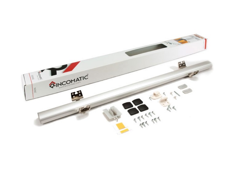 Bisagra de Rincón Decorativa Rincomatic RincoPlus40 29-3/4 in color gris mate