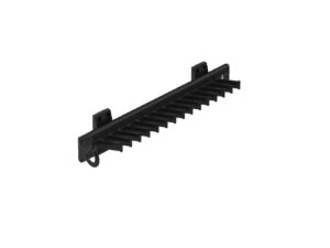 Starax Anthracite Gray 18 in Aluminium Belt Rack with Rail - S-6541-A