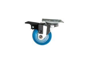 Caster Emma blue 100 mm - CAS-01-100-BLUE
