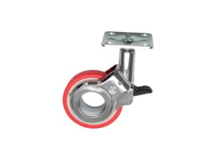 Rueda Olym I color rojo 60 mm - CAS-02-60-RED