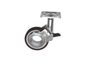 Rueda Olym I color negro 60 mm - CAS-02-60-BLACK