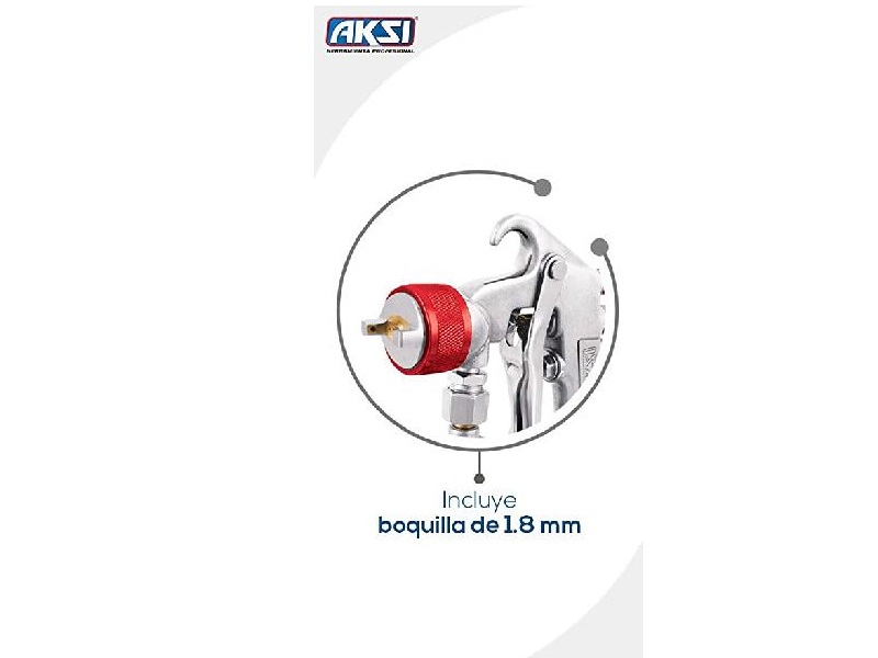 Pistola de alta presión para pintar 70 psi