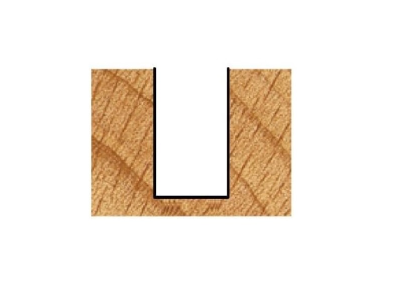 CMT 81208 Contractor Straight Bit, 1/2-inch Diameter, 1/4-inch Shank