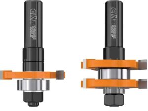 CMT 800.626.11 2-Piece Tongue & Groove Set, 1/2-Inch Shank