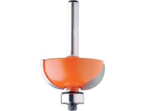 CMT 837.350.11 Cove Bit, 1/4-Inch Shank, 1/2-Inch Radius, Carbide-Tipped