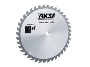 Disco de corte de 10 in x 40 dientes, centro 5/8 in