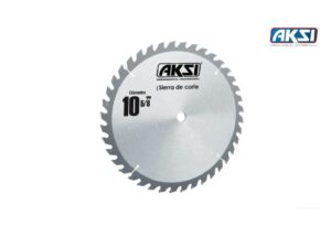 Disco de corte de 10 in x 80 dientes, centro 5/8 in