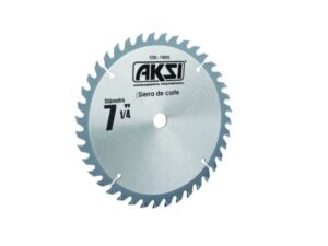 7-1/4 in x 40 teeth saw blade with 5/8 in bore