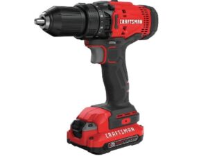Craftsman V20 Cordless Drill/Driver Kit, 1/2 inch, Battery and Charger Included - CMCD700C1