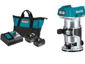 Makita 18V LXT® Lithium?Ion Cordless 5 in Random Orbit Sander + 18V LXT® Lithium?Ion Battery and Charger Starter Pack (4.0Ah) - BL1840BDC1+XOB01Z