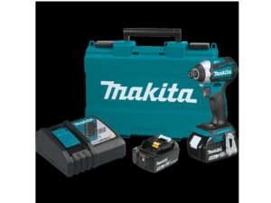 Makita 18V LXT® Lithium-Ion Brushless Cordless Quick-Shift Mode™ 3-Speed Impact Driver Kit (5.0Ah) - XDT14T