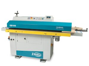 Máquina de edge banding Virutex 220V trifásica - EB140 + dust collector 230V - AS800