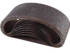 3 in x 18 in sanding belt, 40 grit