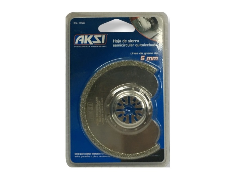 Accesorio para multiherramienta oscilante: hoja quita lechada (grout remover) AKSI - 191556