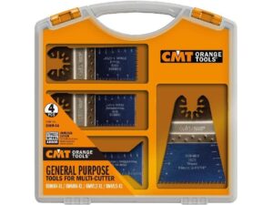 CMT OMM-X4 - 4 Piece Multipurpose Set for Oscillating Multi-tool
