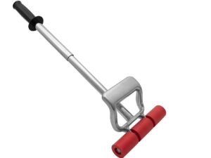 J-Roller for laminates, 7-1/2 in wide and extensible handle 17 in to 27 in