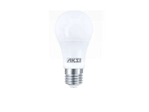 Bombilla LED de rosca A19, 9W, luz blanca marca AKSI - 115513