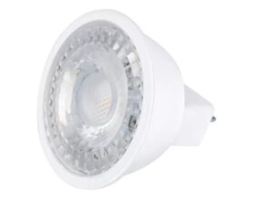 AKSI MR16 LED light bulb for spotlight, 7W, GU5.3, 127V, warm white - 121053