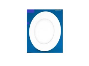 Lámpara empotrable circular LED, línea eco, 12W, luz cálida 2700K marca AKSI - 117915