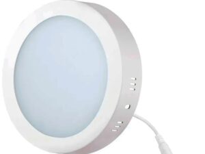 Lámpara sobrepuesta circular LED, línea eco, 24W, luz blanca 6500K marca AKSI - 117968