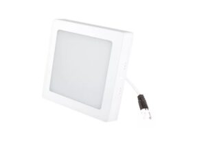 Lámpara sobrepuesta cuadrada LED, línea eco, 6W, luz blanca 6500K marca AKSI - 117972