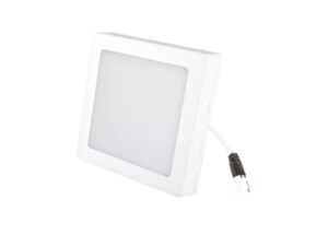 Lámpara sobrepuesta cuadrada LED, línea eco, 24W, luz blanca 6500K marca AKSI - 117978