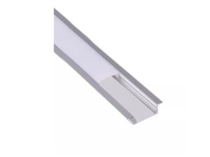 Perfil para tira LED para zócalo 14mm de espesor - 3 metros / 9 ft 10 in de largo