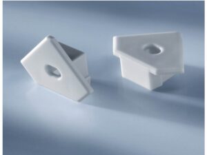 End cap for profile for corner LED strip 1/2 in radius
